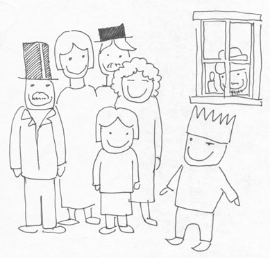 Back at home, everyone was curious to know where Terry had been all this time.